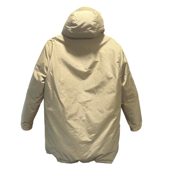 Woolrich Arctic Goose Down Filled Parka Coyote Fur Tan Men's Size L-Excellent - Picture 8 of 13